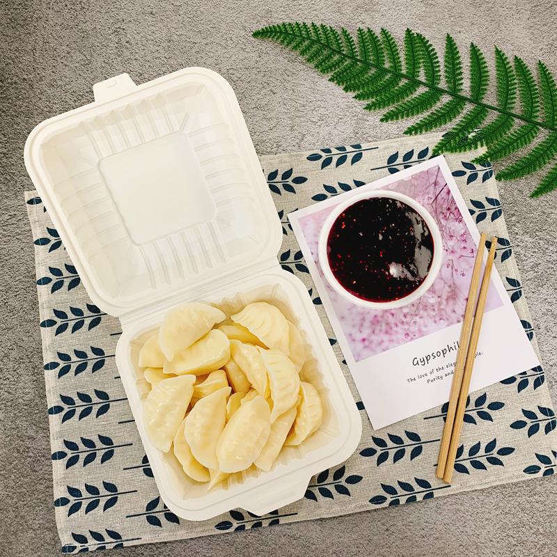 6inch Biodegradable Hamburger Box